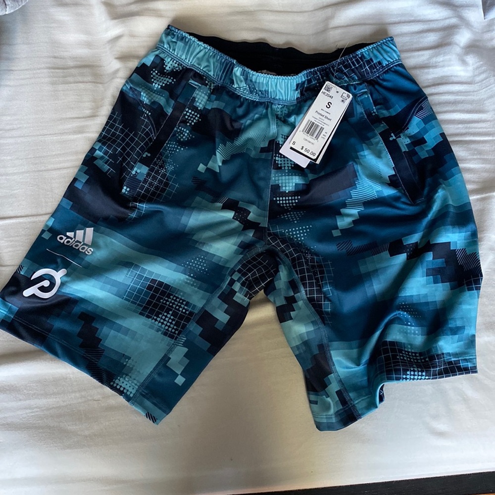 Peloton X Adidas collab shorts